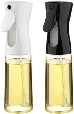 Immagine prodotto di Spruzzatore per olio da 200 ml - Facile da usare - Spruzzatore per la cucina - Anti-gocciolamento - Facile da riempire