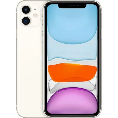 Obrázek produktu pro Apple iPhone 11, 15,5 cm (6.1"), 1792 x 828 px, 64 GB, 12 MP, iOS 14, Bílá