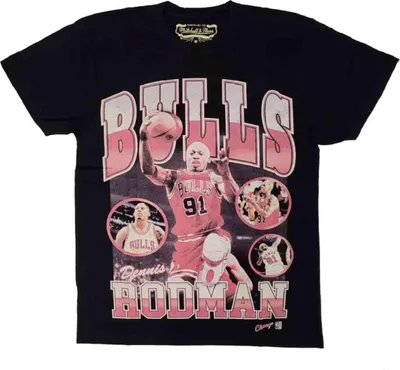 Obrázek produktu pro Tričko Mitchell & Ness BMTRINTL1501-CBUBLCK pro Pánské