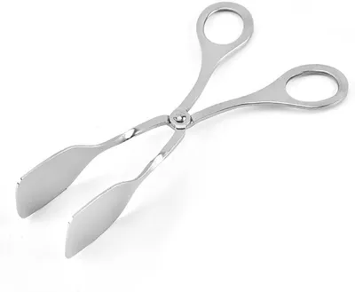Servierzange aus Edelstahl, 18 cm, spülmaschinengeeignet