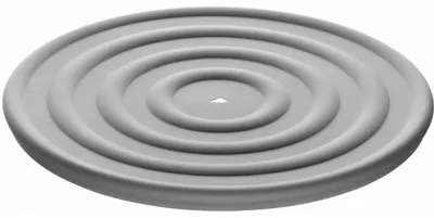 Obrázok produktu pre Leonardo silikónový poklop CUCINA, poklop na misu, silikón, sivý, Ø 28 cm, 055239