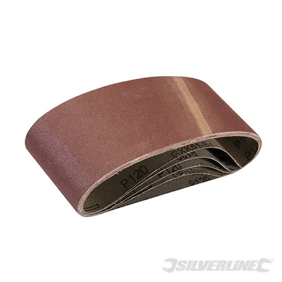 Obrázek produktu pro Brusné pásy, 75 x 457 mm, balení 5 ks, zrnitost 120 mm