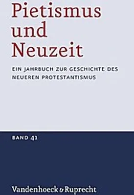 Obrázek produktu pro Pietismus und Neuzeit Band 41 - 2015