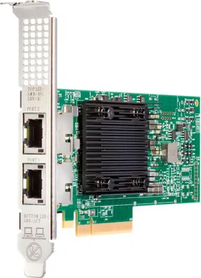 Immagine prodotto di HPE Broadcom BCM57416 Scheda Ethernet 10Gb a 2 porte BASE-T per, Interní, Kabel, PCI Express, Ethernet, 10 Mbit/s