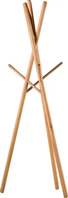 Produktbild von home24 Kleiderständer - Buche Massiv