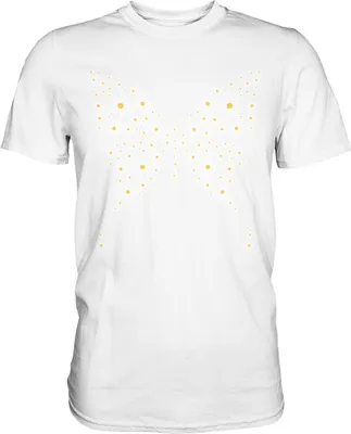 Produktbild von Gänseblümchen Schmetterling T-Shirt – White / XXL