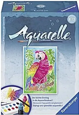 Immagine prodotto di MnZ Pappagallo acquerello 8,5x12cm
