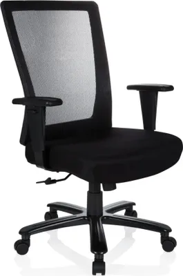 Produktbild von hjh OFFICE Bürostuhl XXL EXTENDER 738010 sw
