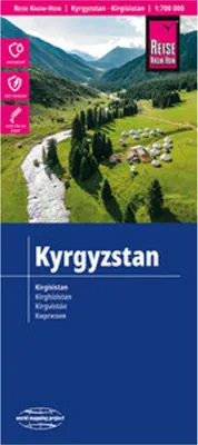 Image de Reise Know-How Carte Kirghizistan / Kyrgyzstan (1:700.000)