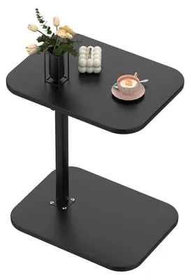 Obrázek produktu pro Elektrický výškově nastavitelný psací stůl, rozměry 40 x 30 x 80 cm, tvar "C", barva černá