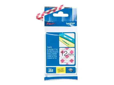 Produktbild von Brother TZE-MPRG31, Schwarz auf rot, Etikettenrolle, TZe, Grau, Wärmeübertragung, China