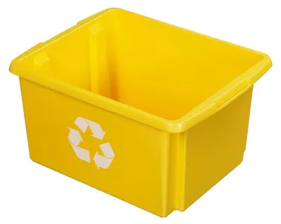 Produktbild von Sunware Nesta Eco Aufbewahrungsbox – Gelb – 32 Liter