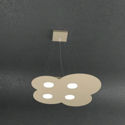 Zdjęcie produktu dla Lampa wisząca Modern Cloud Metal Sand 4 Lights Gx53