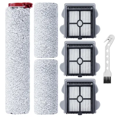 Ersatzteile für Roborock Dyad Pro – 2 Rollen + 3 Filter + Bürste