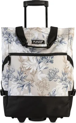 Image de Punta Wheel Print Chariot d'achat Shooping Trolley 10008, Couleur:Sable/Noir