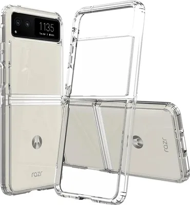Produktbild von Schutzhülle für Motorola Razr 40 Hülle Transparent Slim Cover Clear Case