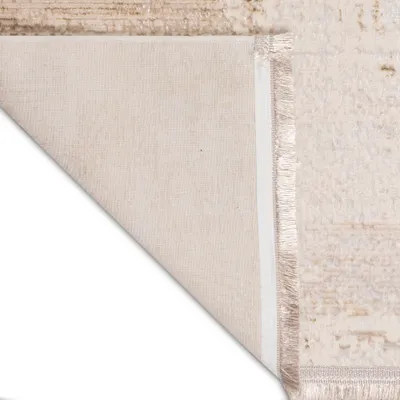 Immagine prodotto di Elegante tappeto da salotto | lucido | in beige-bianco Dimensioni - 120 x 170 cm