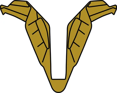 Immagine prodotto di Base Presa D'Aria Mentoniera Oro Opaco Casco Airoh Twist 2.0