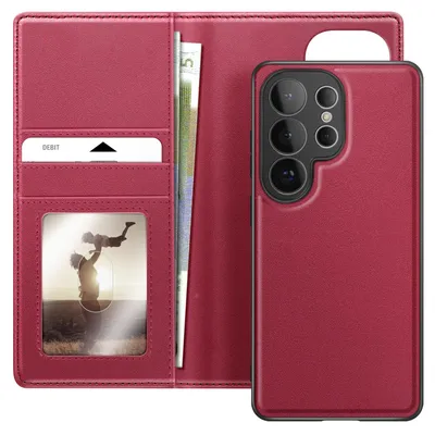 Zdjęcie produktu dla Mayaxess, etui 2 w 1 z wyjmowaną obudową do Samsunga Galaxy S26 Ultra, czerwone