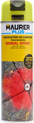Immagine prodotto di Spray di marcatura giallo fluorescente Maurer 500 ml.