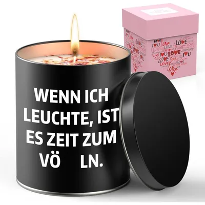 Image de Bougie parfumée 9oz, parfum boisé, cadeau pour lui, Saint-Valentin, anniversaire, Noël, anniversaire de mariage