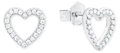 Zdjęcie produktu dla Ohrstecker Herz mit Steinchen - s.Oliver Jewelry Modell: 2017259