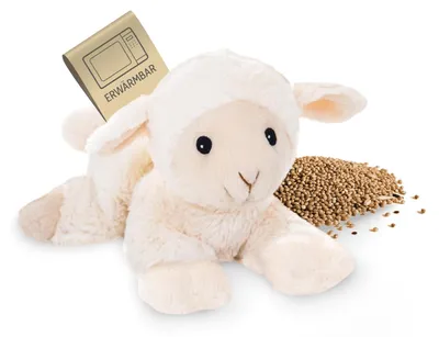 Productafbeelding van Pluizig schaap, 30 cm, zacht en knuffelbaar