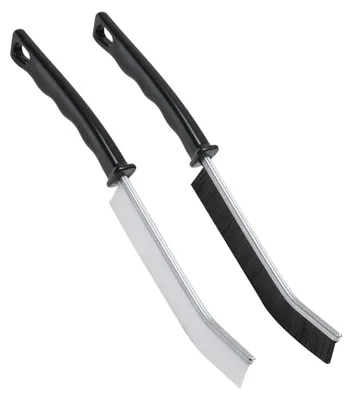 Produktbild von Metaltex Fugenbürsten 2er Set – Schmale Bürsten für Fugen, Rillen & Ecken