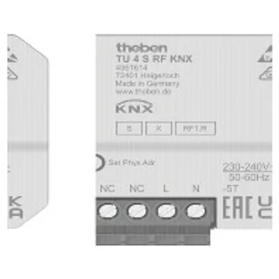 Produktbild von Funk-Tasterschnittstelle 4-fach TU 4 S RF KNX