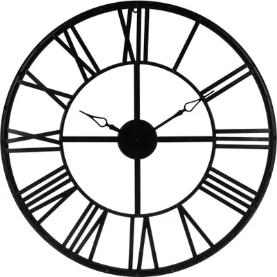 Produktbild von Vintage nástěnné hodiny černé 70 cm