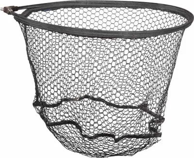 Produktbild von Cresta Rubber Strong Landungsnetzkopf Schwarz 55 x 45 cm Schwarz 55 x 45 cm