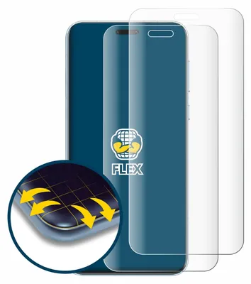Produktbild von 2x BROTECT Fullscreen Schutzfolie für Honor Magic 7 Pro Displayschutz Folie Fullcover Klar Transparent