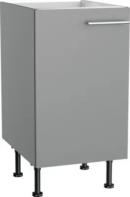 Produktbild von Optifit Spülenschrank Mats825 BxTxH 45 x 58,4 x 87 cm basaltgrau matt zerlegt Anschlag reversibel KFMA SPL456-8+