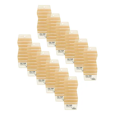 Produktbild von Cut360 Fresh Hang Tag Raumduft, 12 Stk, nachhaltiger und langanhaltender Lufterfrischer „Mango“ praktischer und intensiver Raumerfrischer
