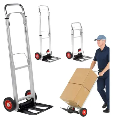 Produktbild von Transportwagen klappbar Aluminium 90 kg faltbar