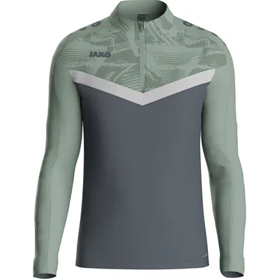 Produktbild von JAKO Kinder Ziptop Iconic, Farbe:anthra light/mintgrün/soft grey, Größe:152