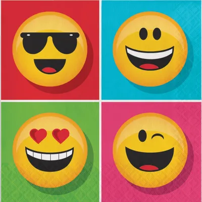 Produktbild von Servietten Emojions