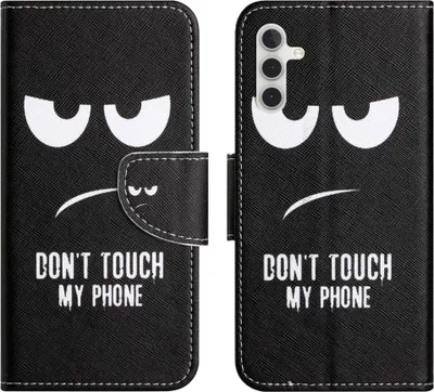 Produktbild von Samsung Galaxy A15 Hülle - Coverup Klapphülle - Don't Touch