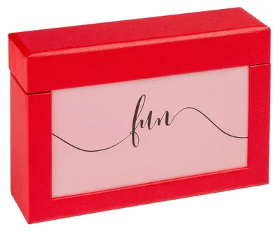 Immagine prodotto di Walther scatola fotografica Fun 100 foto 10x15 cm rosso