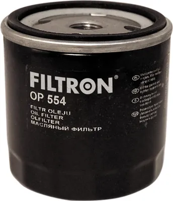 Produktbild von Ölfilter FILTRON OP 554 Anschraubfilter passend für PEUGEOT 205 II (20A/C) 309 I (10C, 10A) für CITROËN 2CV Limousine für HONDA Civic VII Limousine