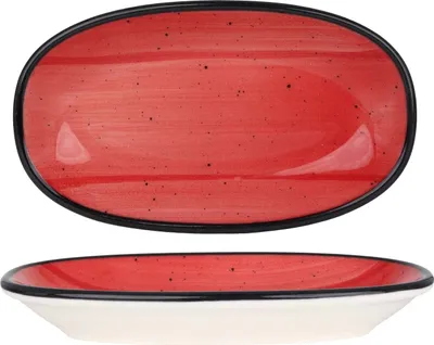 Image de Bonna Bol de service - Aura Passion - Porcelaine - 19x11 cm