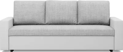 Produktbild von Sofa 3-Sitzer mit Schlaffunktion LUNA, Grau + Grau