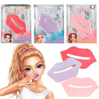Produktbild von Depesche TOPModel Lippenpad BEAUTY and ME, 1 Stück, 3-Fach sortiert, Auswahl nach Verfuegbarkeit