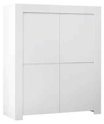 Image de CALICOSY - Buffet Haut 4 portes H140 cm - Firenze