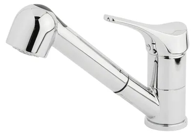 Produktbild von Küchehahn | ausziehbare Handbrause | Einhebelmischer mit Brausekopf