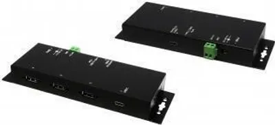 Image de HUB USB 3.1 4 ports boîtier métallique (EX-1191HMVS-PD)