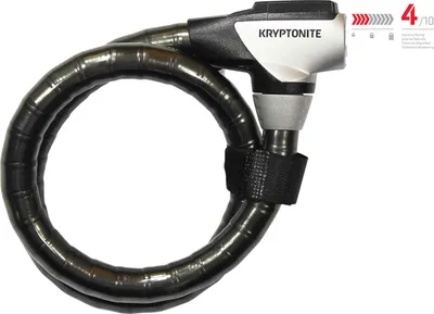Produktbild von Kryptonite KryptoFlex 2010 Armored Kabelschloss (100cm) Schwarz