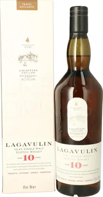 Produktbild von Lagavulin 10 Years Scotch Malt Whisky 0,7L (43% Vol.)