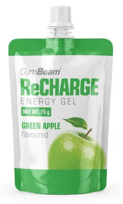 Produktbild von GymBeam - ReChargeel, 75 g, grüner Apfel