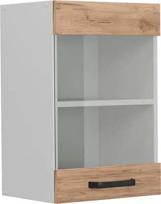 Obrázek produktu pro Skleněná kuchyňská skříňka Vicco R-Line Zlatý mocný dub 40 cm, Model 52306